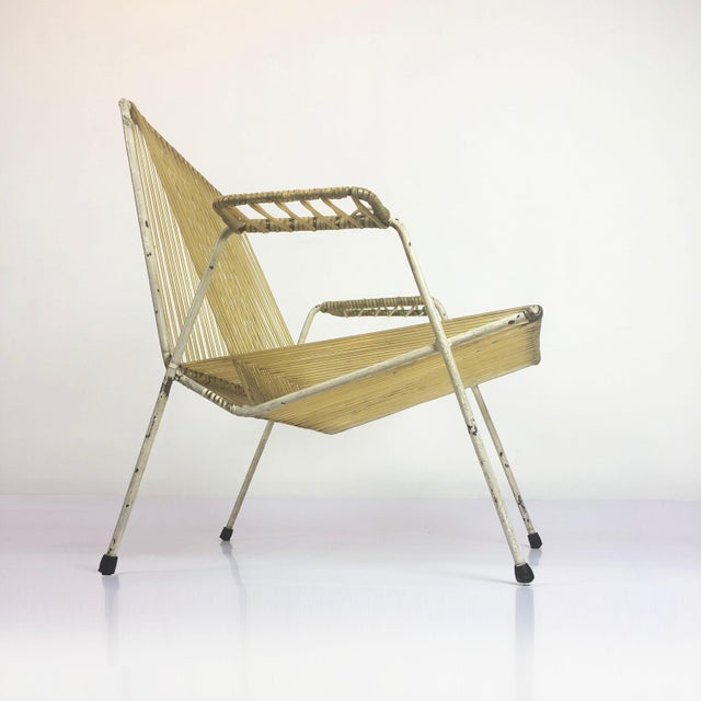 Mid-Century Modern Midcentury Mexican Armchairs in the Style of Clara Porset - a Pair For Sale - Image 3 of 5