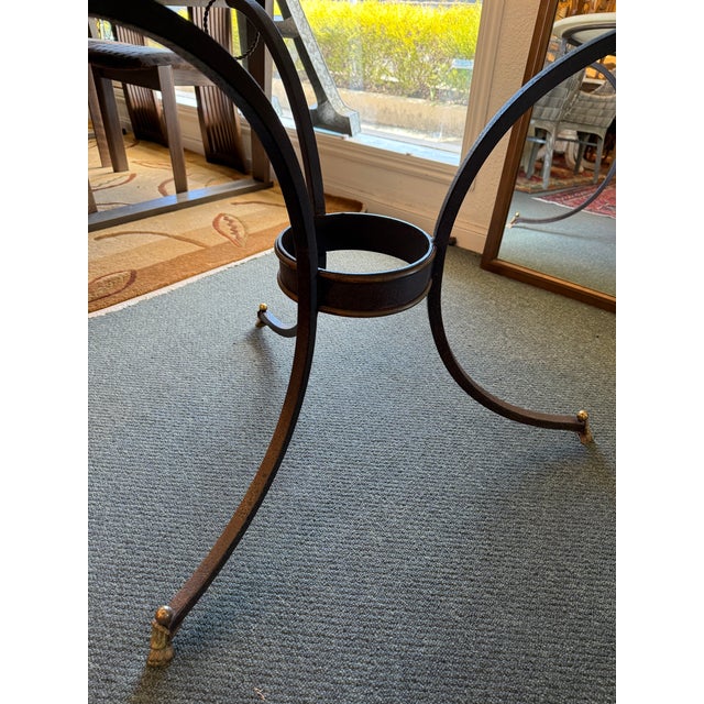 Kreiss Brasserie Round Table, 39 Inches For Sale - Image 9 of 12