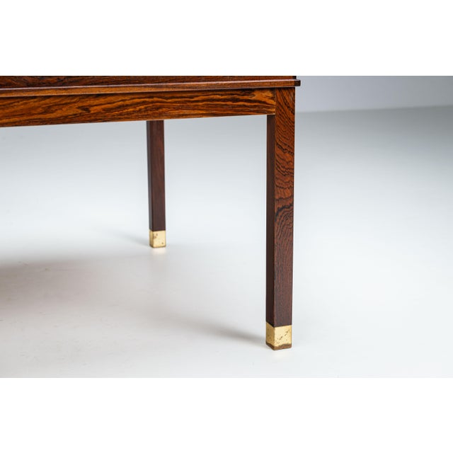 Square Rosewood Coffee Table from HMB Möbler, 1960s For Sale - Image 12 of 14