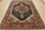 This traditional tribal Serapi rug is hand-knotted with an all-wool pile on a cotton foundation. This rug is new and in...