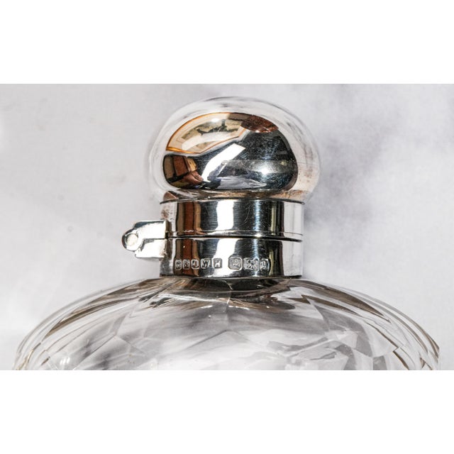 Collection Sterling Silver Crystal Flask With Framed Soldier on Horse Equestrian Photograph British Militaria For Sale - Image 11 of 18