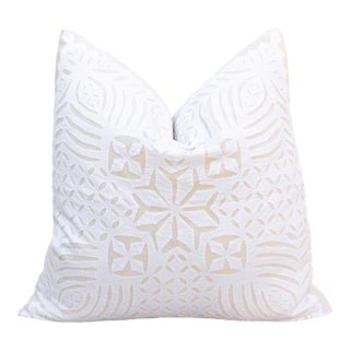 Desert Star Appliqué Pillow Cover For Sale