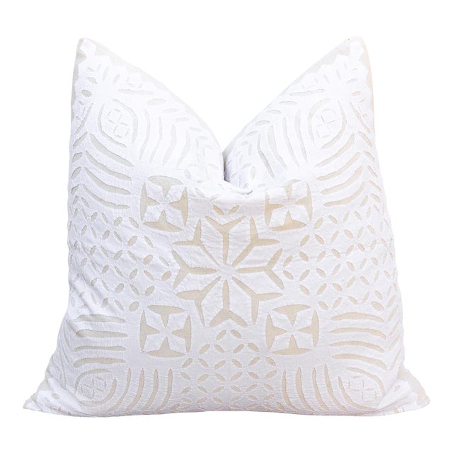 Desert Star Appliqué Pillow Cover For Sale