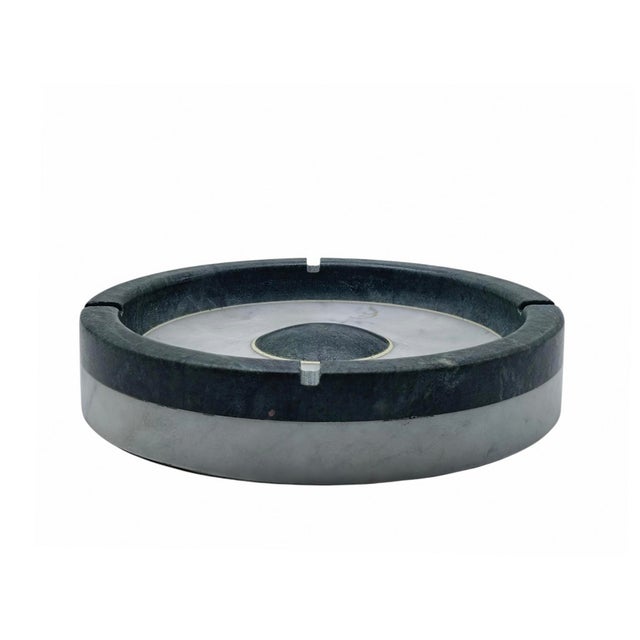 Mid-Century Modern Vintage Portuguese Marble Ashtray, Italy, 1970s For Sale - Image 3 of 7