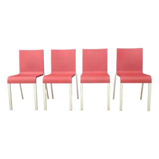 Model .03 Stackable Chairs by Maarten van Severen for Vitra, Switzerland, 2011, Set of 4 For Sale