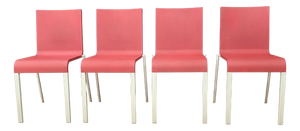 Model .03 Stackable Chairs by Maarten van Severen for Vitra, Switzerland, 2011, Set of 4