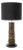 Koket "Ruche" Leather and Marble Table Lamp For Sale