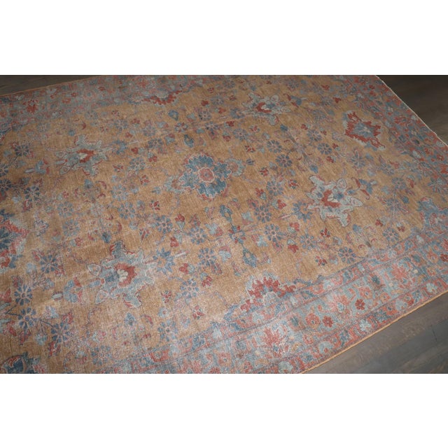 Early 20th Century Early 20th Century Persian Lilihan Intermediate Rug - 6' x 8'6" For Sale - Image 5 of 9