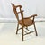 Antique Americana Arts & Crafts Oak Side Open Arm Chair For Sale - Image 9 of 14