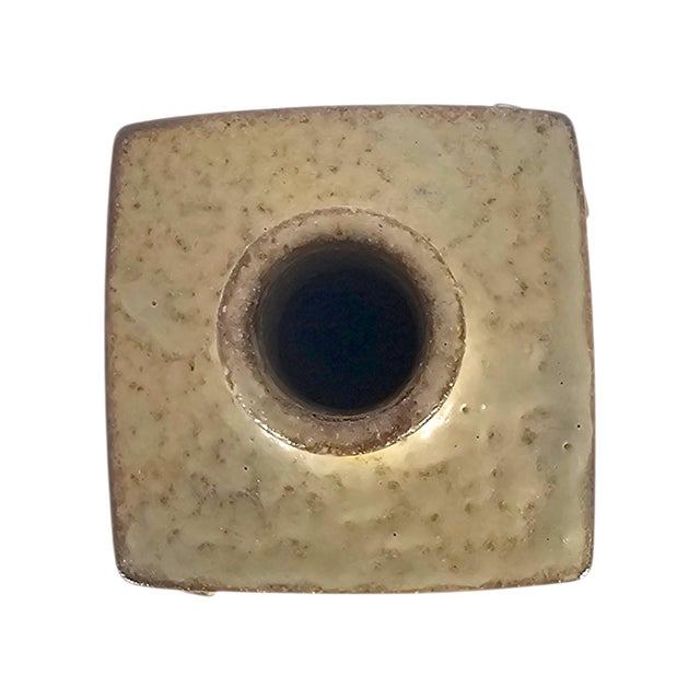 Otagiri Company 1960s Otagiri Omc Japanese Sunburst Stoneware Bud Vase For Sale - Image 4 of 10