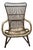 Sika Design Monet Highback Lounge Chair in Antique Rattan - Mid-Century Danish Modern For Sale