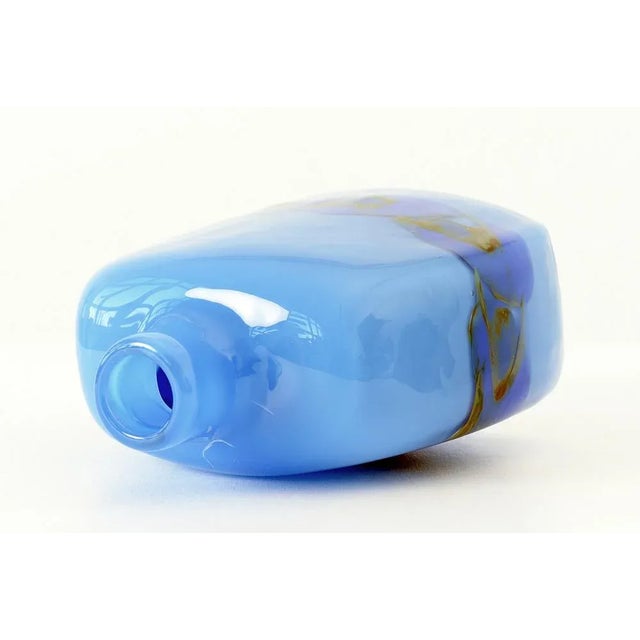 German Glass Vase by Samuel Herman for Rosenthal, 1973 For Sale - Image 7 of 9