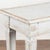 Antique White Early 20th Century Swedish White Gustavian Style Console Table For Sale - Image 8 of 14