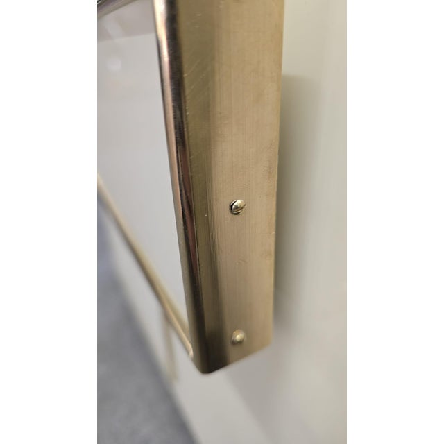 Italian Ivory Murano Glass and Brass Nightstand from Justfurnituress SRL For Sale - Image 6 of 13
