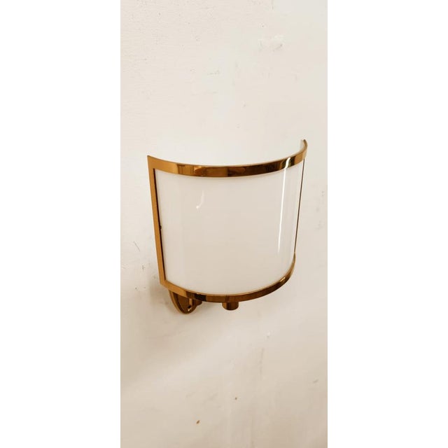 Metal Adjustable Wall Light with Glass Fan For Sale - Image 7 of 18