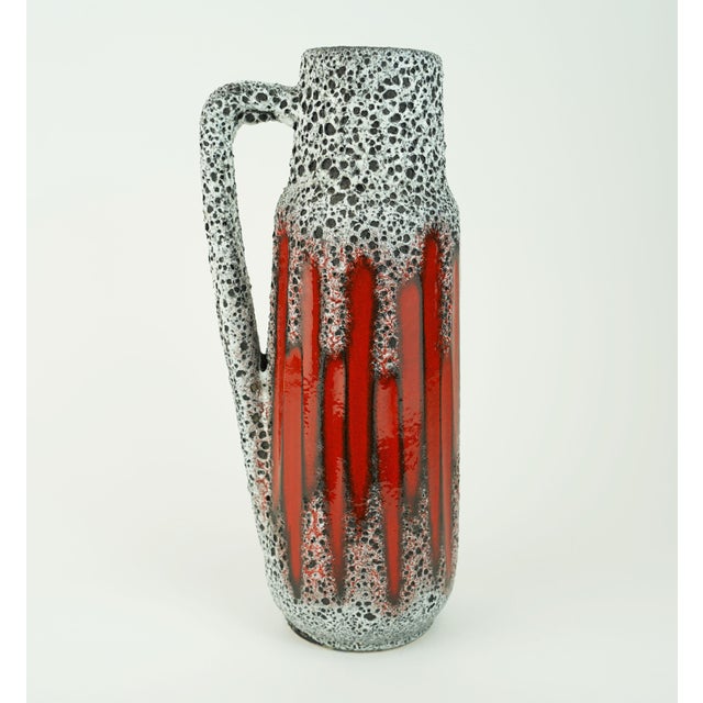 Vintage West German Vase with Lora from Scheurich Keramik For Sale - Image 6 of 13