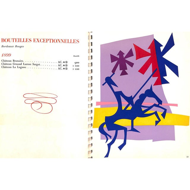 1950s "Establissements Nicolas Maison Fondee en 1822" 1953 For Sale - Image 5 of 12