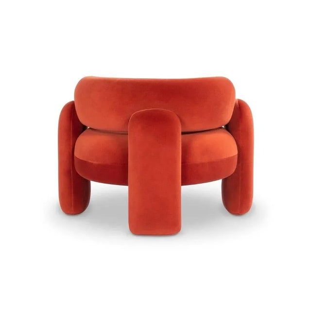Contemporary Embrace Armchair by Royal Stranger For Sale - Image 3 of 11