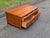 Tiger Oak Mission Style Coffee Table With Cedar Lined Drawers For Sale - Image 11 of 17