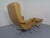 Set of Leather Swivel Easy Chair and Ottoman, Switzerland, 1960s For Sale - Image 6 of 18