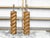 Mid 20th Century French Midcentury Twisted Solomonic Column Style Table Lamps on Lucite - Pair For Sale - Image 4 of 8
