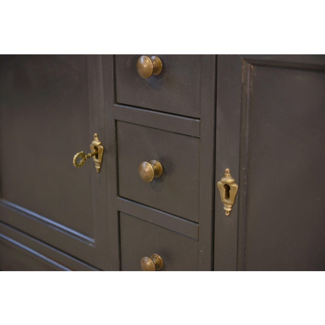 Wood Small Cherrywood Sideboard, 1960s For Sale - Image 7 of 11
