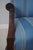 Baker Georgian Style Carved Mahogany Library Chair For Sale - Image 15 of 18