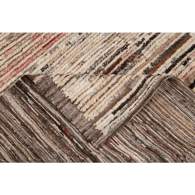 2010s Modern Moroccan-Style Room Size Wool Rug For Sale - Image 5 of 13