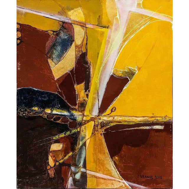 Jacques Grange, Entre Moissons Et Labours, 2016, Mixed Media For Sale - Image 6 of 6