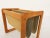 Wood Scandinavian Oak and Suede Magazine Stand, 1960s For Sale - Image 7 of 10