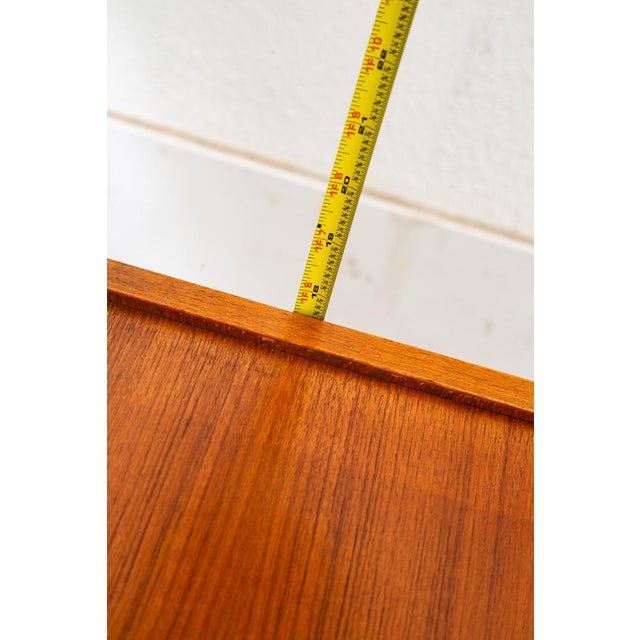 Mid Century Modern Cabinet Audio Vinyl Storage Teak Lp Hifi Audiophile Vintage For Sale - Image 11 of 11