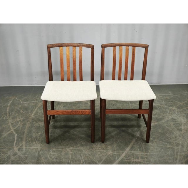 Danish Teak Dining Chairs, 1960s, Set of 4 For Sale - Image 3 of 14