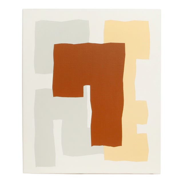 Caroline Leseur, Sand Hills N° 5, Acrylic on Canvas For Sale