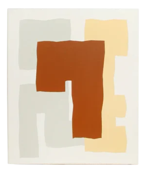 Caroline Leseur, Sand Hills N° 5, Acrylic on Canvas