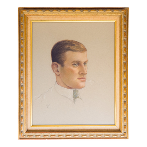 Portrait of a Handsome Man - Vivian Louise (Freundt) Gugel, C. 1967