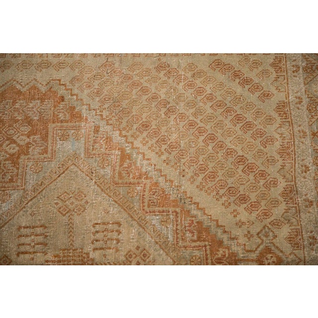 Vintage Distressed Afshar Rug - 4'9" X 6'7" For Sale In New York - Image 6 of 10