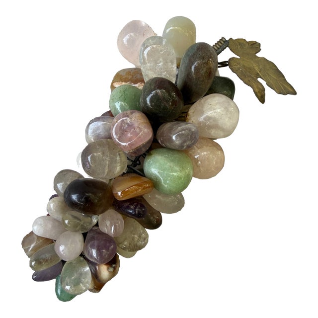 Natural Polished Gemstone Grape Cluster For Sale