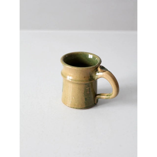 Vintage Studio Pottery Mug For Sale - Image 11 of 12