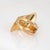 Large Natural Gold Nugget Ring, 14k Yellow Gold Estate Fine Jewelry 22k 24k, Size 8 For Sale In Los Angeles - Image 6 of 6