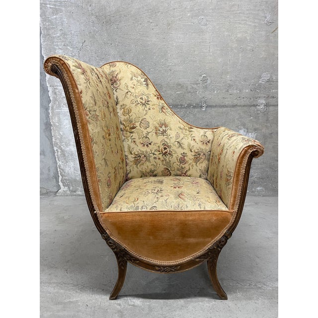 Vintage Fireside Armchair For Sale - Image 12 of 12