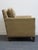 Wood Uttermost Furniture Transitional Accent Club Arm Chair W. Textured Beige Woven Upholstery & Nailhead Trim For Sale - Image 7 of 10