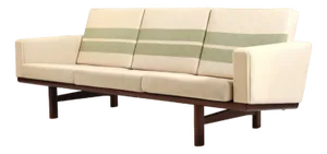 Ge-236/3 Sofa in Teak by Hans J. Wegner for Getama, 1960s