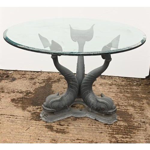 Italian Bronze Sea Serpent Table For Sale - Image 9 of 9