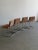Mid-Century Modern 1970s Chrome Cantilevered Dining Chairs in Chenille For Sale - Image 3 of 10