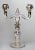 Mid 19th Century French Glass Candelabra, Pair, Circa 1860 For Sale - Image 5 of 6