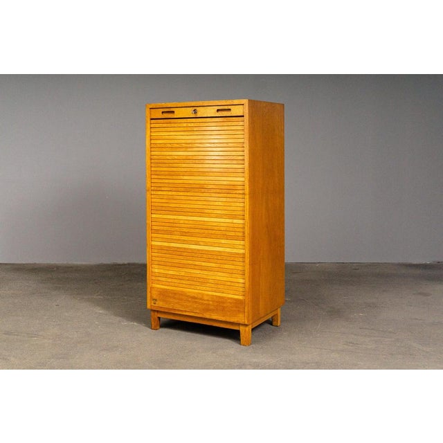 Mid-Century Modern Roller Shutter Wardrobe For Sale - Image 4 of 18