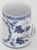 18th Century Chinese Export Porcelain Blue & White Tankard Mug For Sale - Image 4 of 8