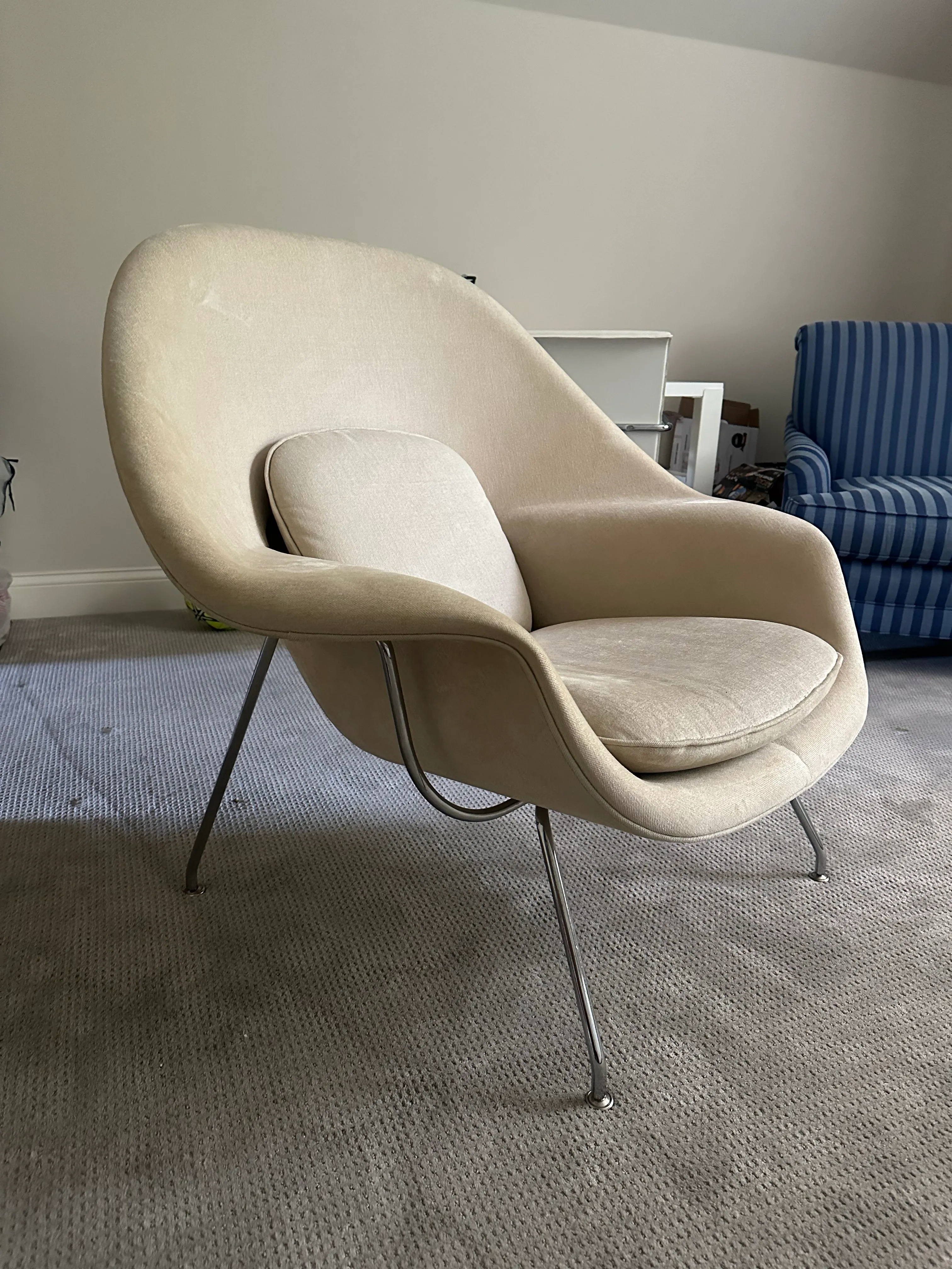Knoll Womb Chair, Mid Century | Chairish