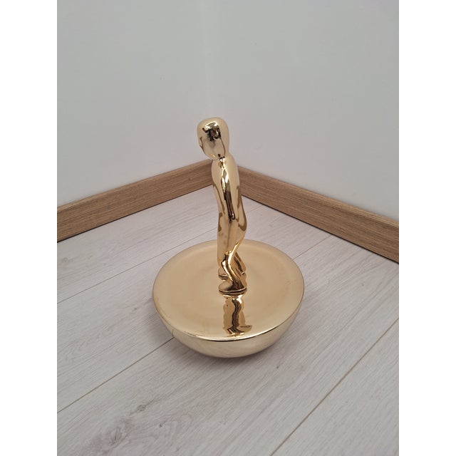 Subbuteo Ornament Sculpture in Double-Mold Ceramic from Artigianato Italiano For Sale - Image 6 of 8