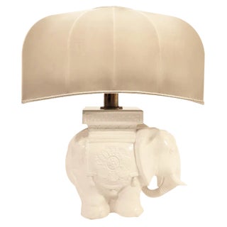 Vintage Spanish Ceramic Table Lamp, 1970s For Sale